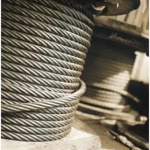 High Carbon Galvanized Steel Wire Rope with 7x7 6x19 and 6x36 Construction for