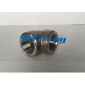 F316 / 316L 3000LBS S32750 Duplex Steel 90 Degree Eblow Forged Fittings