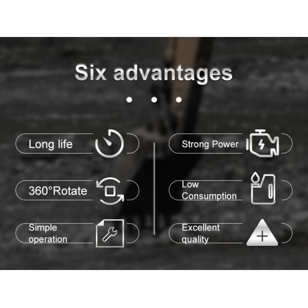 1500kg Small Crawler Excavator Full Hydraulic Pilot Compact Digging Machine