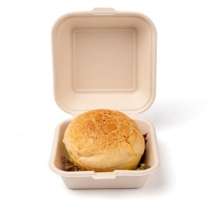 Burger Box Customization Biodegradable Clam Box Fast Food Burger Box