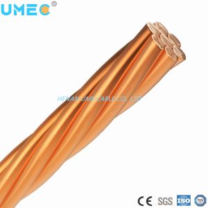 Overhead Range Bare Copper Conductor Solid or Stranded Wire and Cable without