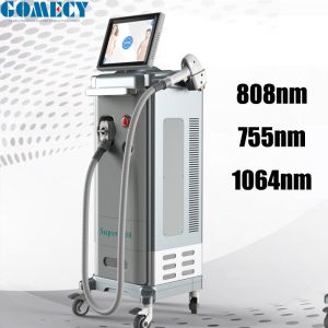 755+808+1064nm All In One Diode Laser Machine For Industrial Salon Laser Hair Removal
