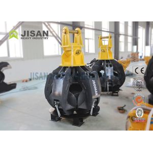 Firm Grip Excavator Grapple High Efficiency Hydraulic System