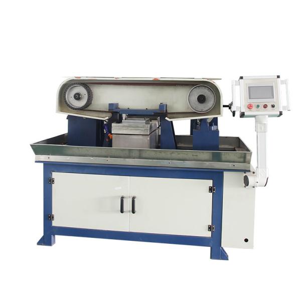 Buy PLC Semi Automatic long belt stroke sander Die Polishing Machine With Metal Panel at wholesale prices