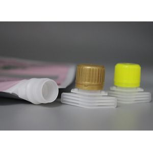PE Recipe Capsule Plastic Spout Caps Diameter 16mm OEM Service
