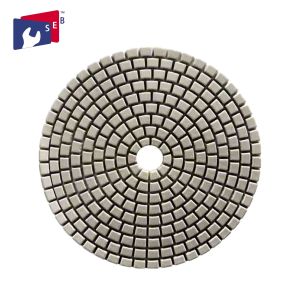 10mm Thickness Diamond Polishing Pads Good Wear Resistance Fast Glazing