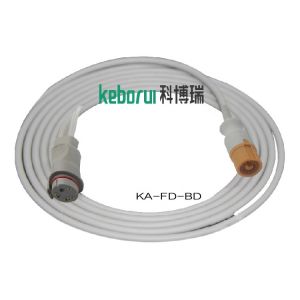 OEM TPU IBP Adapter Cable Compatible For Fukuda Denshi Monitor To BD Transducer