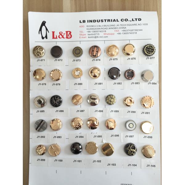 Manufacturer Wholesale Classic antique brass metal Jeans button for jeans