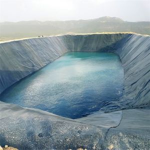 Quality Textured Pond Liner from Pre-Applied Geomembrane for Irrigation Canals and Course Ponds for sale