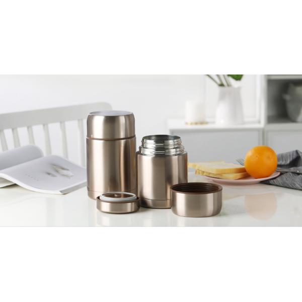 850ml Double Wall Stainless Steel Insulated Food Flask Warmer for Adults and Kids