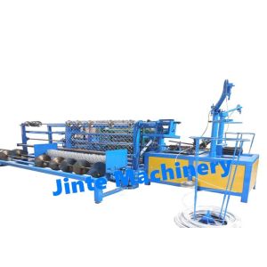 Woven Fencing 1.5MM Diamond Wire Mesh Machine