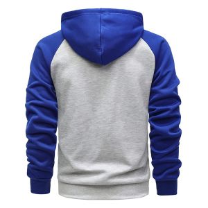 ODM/OEM wholesale puls size men's hoodies full zip up custom print logo hoodie