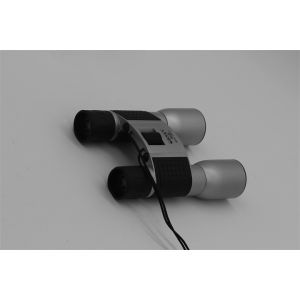 Ergonomic Design Travel High Magnification Binoculars 12x32 Sliver With Neck