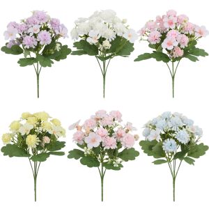 Plastic Hydrangea and Daisy Bouquet A Timeless Addition to Your Home or Event
