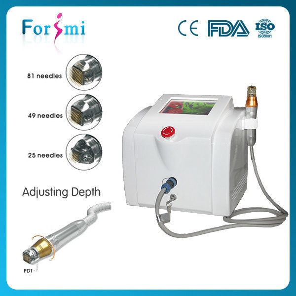 microneedle RF machine derma rolling similar skin peeling