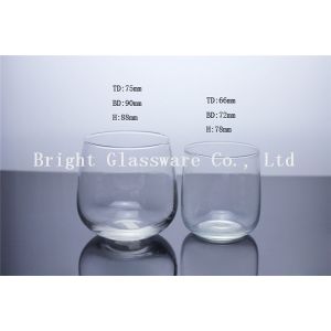Egg Shape Glass Hurricanes for Candles