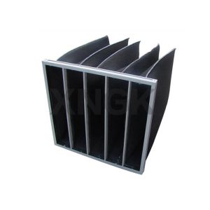 Activated Carbon Pocket Air Filter Oder Remove Large Dust Holding Capacity