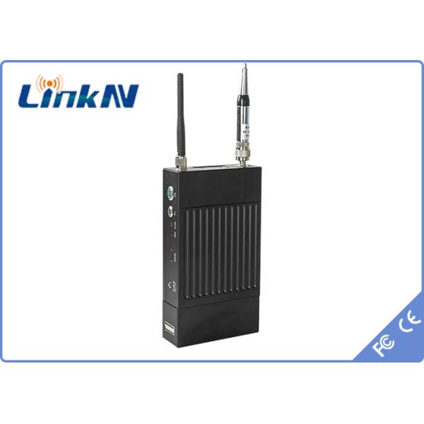 LKAV1506 HD Video Transmitter COFDM H.264 AES256 Encryption Low Delay 2-8MHz B/W