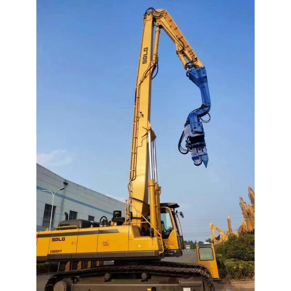 PCF 350 SDLG Excavator Hydraulic Vibro Hammer 12 Meters Sheet Piling Constructio