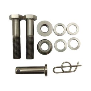 Quality Universal Titanium GR5 Jacobs Ladder Bolt With Nut Nylon Insert 3/8-24 in Thread Perfect for Industrial Applications for sale