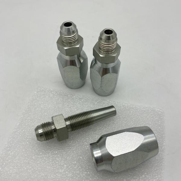 Buy 45# 20# Carbon Steel Reusable Hydraulic Crimp Fittings at wholesale prices