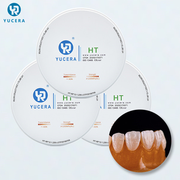 Buy CAD CAM Open System Pre Sintered 1530℃ Dental Zirconia Disc at wholesale prices