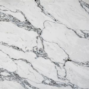 Polished Marble Like Quartz Countertops 3200*1600mm Calacatta Classic Quartz