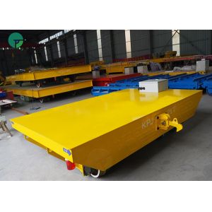 Towed Cable Electric Motorized Cart Moving On Rails