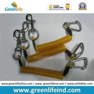Short Strong Customized Loops End Protection Coil Tool Leash