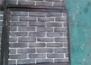 Quality OEM Solid Surface Faux Exterior Brick With Rustic Color Enviromentall Friendly for sale