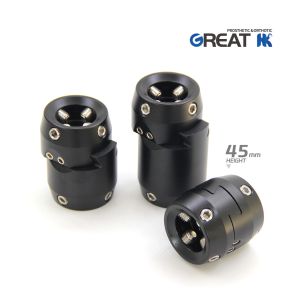 Light Weight Aluminum Prosthetic Double Head Sliding Adaptor 45mm