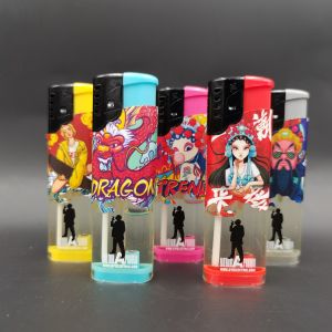 Customized Windproof Cigarette Lighter Football Wrapping Paper And Customized