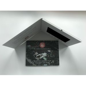7 Inch TFT Screen Digital Video Brochure With High School Introduction