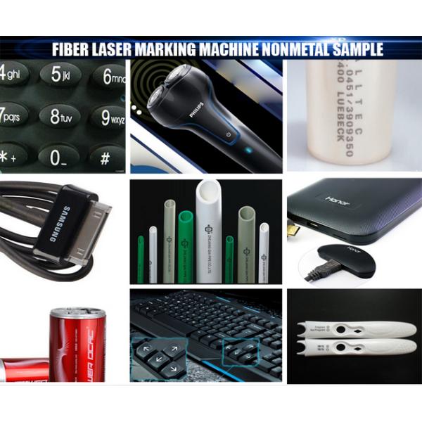 Mini Table Type Metal Laser Fiber Marking Machine With Full Enclosed Cover