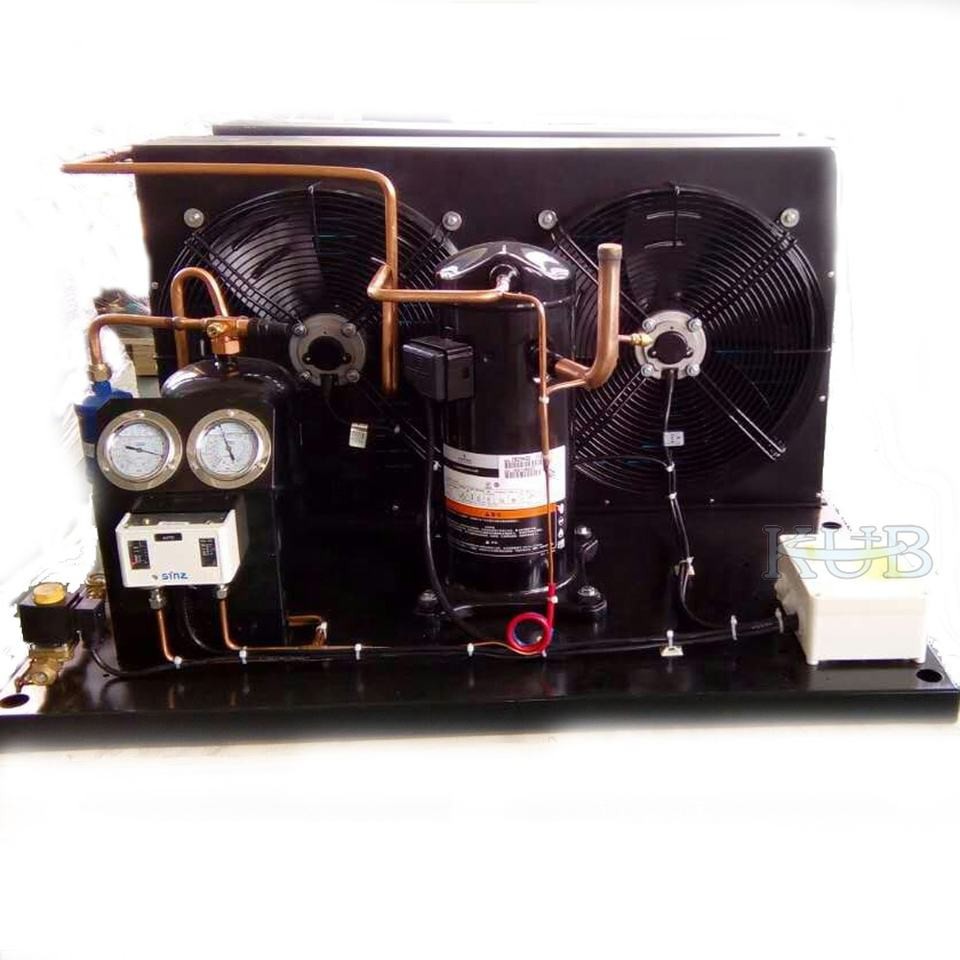 China ZB15L R404A Refrigeration Condensing Unit Air Cooled Compressor 220V on sale