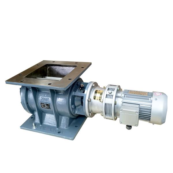 Mineral Powder Discharge Square Rotary Inlet Valve Airlock Feeder Wear Resistance