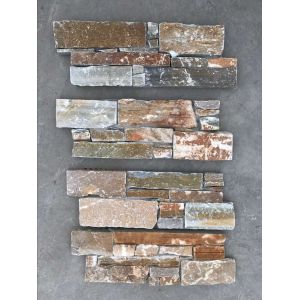 Stone Non Antacid 150x600mm Slate Stack Wall Cladding