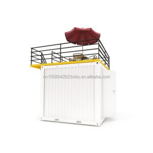 EU 10ft Mini Pop-up Shop Container Coffee Shop Bar Fast-food Restaurant