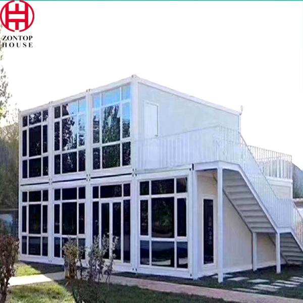 Zontop Quick Build Luxury China Storagemodern Prefabricated Temporary 2 Stories