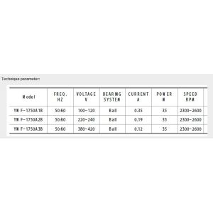 YWF 172x150x51mm Axial Flow fan