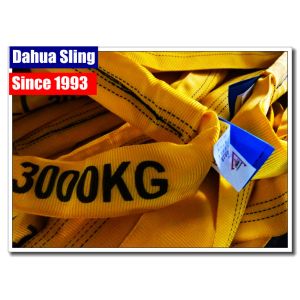 Custom Made Endless Webbing Sling Hoisting Straps Multifunctional