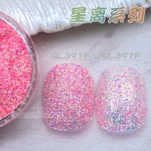 Extra Fine PET Halloween Glitter Mix Hexagon Iridescent Eyeshadow Dust