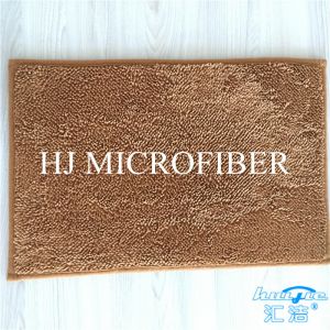 Super Soft Microfiber Mat Chenille Bath Mat Floor Cushion Grey Color Super