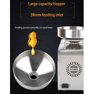 Coconut Peanut Industrial Oil Press Machine SS304 Home Use Automatic Mini