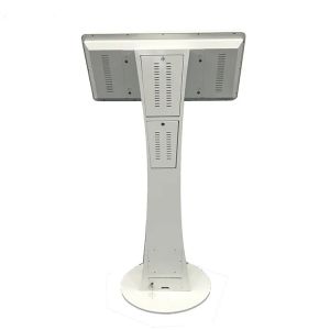 22 Inch Stand Alone Touch Screen Self Service Kiosk Customized With QR Code