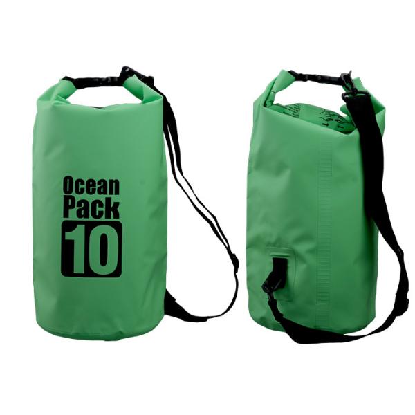 Outdoor Activities 10l Dry Storage Bags Watertight With Shoulder Strap