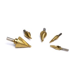 Steel Step Drill Bit Set Metal Drilling Bit
