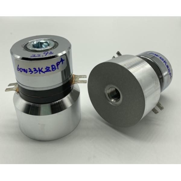 ROSH Cleaning 60w 33khz Piezoelectric Element Ultrasound Transducer For Cleaner