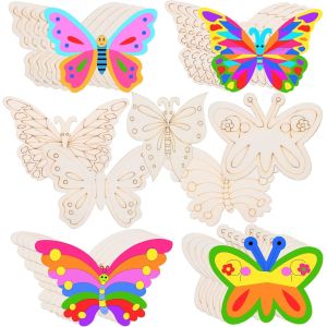 Unfinished Wooden Butterfly Cutout Wood Butterfly Crafts Wooden Butterfly