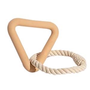 Best Interactive Knotted Rope Triangle Tug Training Toysfor Large Dogs